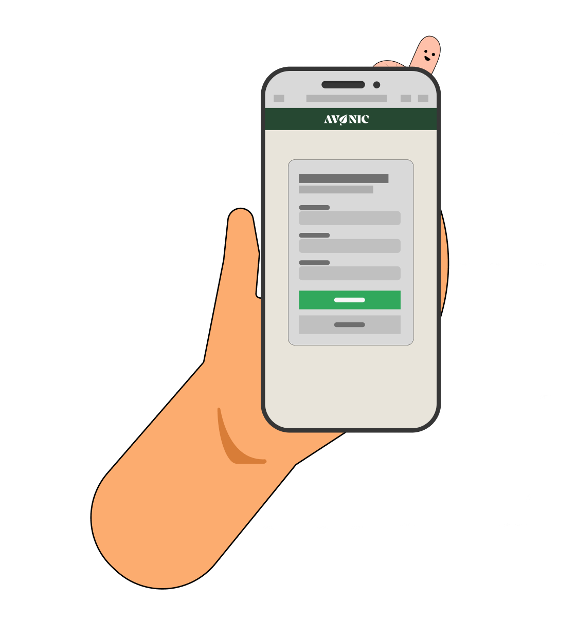 Sign Up Illustration